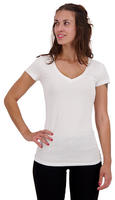G-STAR V-Shirt "Base v t wmn cap sl" mit kleinem Logodruck vorne