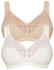 Susa 2-Pack BH o. Bügel (27931) ivory/pure beige