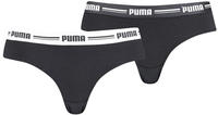 Puma 2P Logo Waistband Brazilian Schwarz X-Small Damen