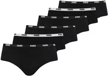 Puma Hipster 6er Pack (701218976) schwarz