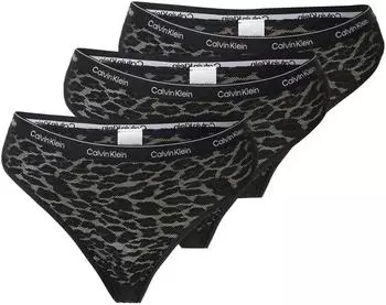 Calvin Klein Slip 3er Pack (000QD5225E) schwarz