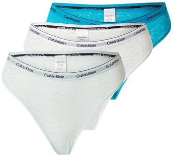 Calvin Klein Slip 3er Pack (000QD5225E) cool breeze/white/icy moon