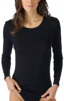 Mey Shirt langarm Serie Noblesse (26809) schwarz Mey Shirt langarm Serie Noblesse (26809) schwarz