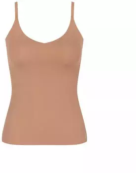 Sloggi Zero Feel Spaghetti Strap Undershirt (10217755) nostalgic brown