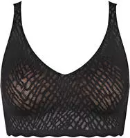 Sloggi BH ZERO Feel Bliss Bralette Schwarz X-Small Damen
