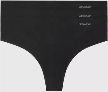 Calvin Klein 3-Pack Thong (000QD3558E) black