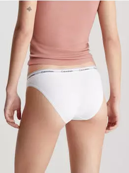 Calvin Klein 3-Pack Slip (000QD5207E) white/white/white – Hochwertige Materialien für maximalen Komfort