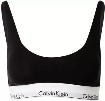 Calvin Klein Lightly Lined Bralette (000QF7586E) black