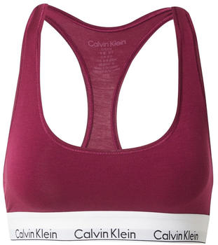 Calvin Klein Modern Cotton Bustier purple