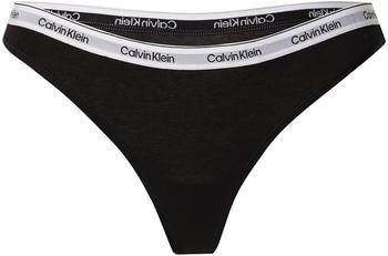 Calvin Klein Modern Logo Tanga (000QD5043E) black
