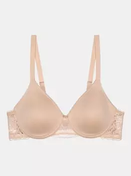 Triumph Modern Lace+Cotton T-Shirt-BH (10215960) beige