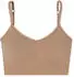 Schiesser Casual Seamless Bustier seamless herausnehmbare Pads (181102) maple