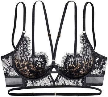 Lascana Damen BH beige schwarz