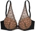 Nuance Damen BH hellbeige schwarz