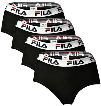 Fila Panty 4er Pack schwarz