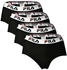 Fila Panty 4er Pack schwarz