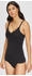 Lascana Bodyforming-Spaghettitop Spitze schwarz