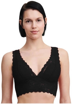 Chantelle Floral Touch Bralette Spitze stützend 011 schwarz