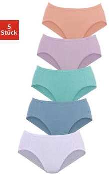 Petite Fleur Jazz-Pants Slips 5er-Pack pastell