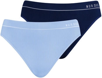 Nur Die Slip 2-Pack Retro marine hellblau