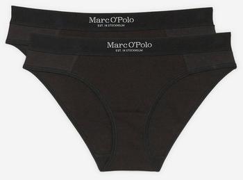 Marc O'Polo Slip Iconic Rib schwarz
