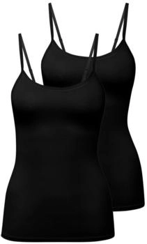 Calida Spaghettitop 2er Pack natural comfort schwarz