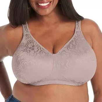 Playtex Damen BH ohne Bügel Stunden grau schwarz 85E