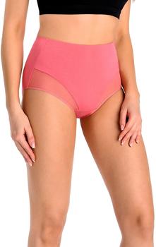 Teyli Slip Damen Baumwolle zum Kaschieren Unvollkommenheiten Coral