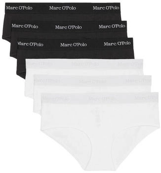 Marc O'Polo Panty 6er Pack Essentials schwarz weiß