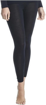 Sangora Woll-Da Unterhose lang 7960771 wollweiss schwarz