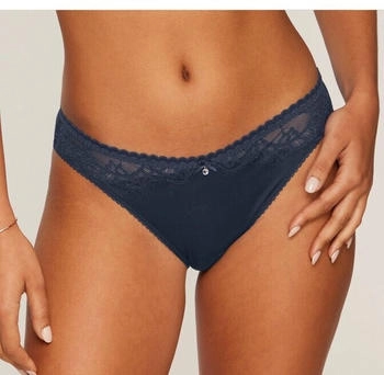 Lascana Slip Alana dunkelblau Seidenqualität