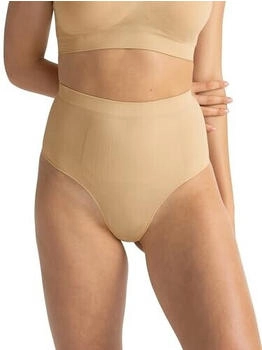 Dorina Bauchweg stark formend Tanga String beige M