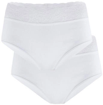 Calida Midislip 2er-Pack Iconics weiss