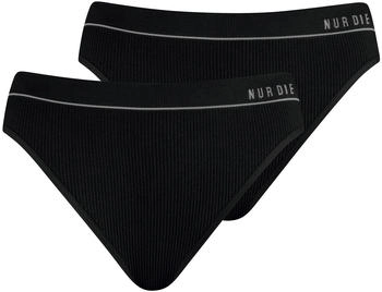 Nur Die Damen Slip 'Retro' schwarz