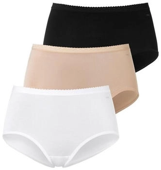 Mey Taillenslip LIGHTS 3er Pack beige schwarz weiß