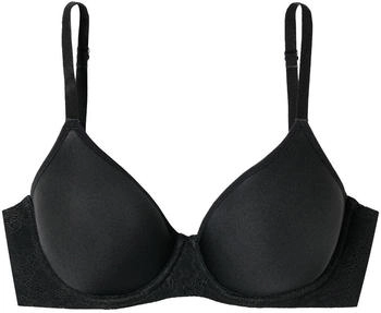 Schiesser Air BH mit Spacer Schale (181128) schwarz