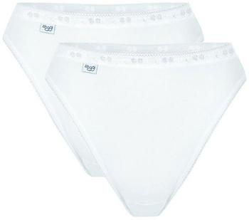 Sloggi Basic Tai 2P Slip weiß