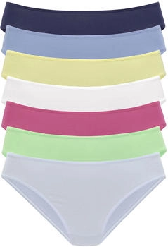 Vivance Dreams Jazz-Pants Slips 7er-Pack frischen Farben