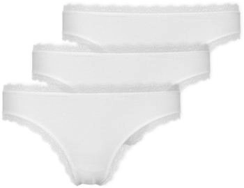 Snocks Damen String weiß 17828410