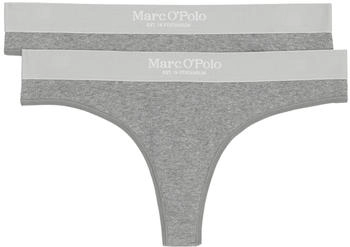 Marc O'Polo String Iconic Rib grau