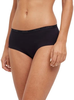 Falke Hipster-Höschen Daily Comfort 2-Pack BHP Baumwolle schwarz