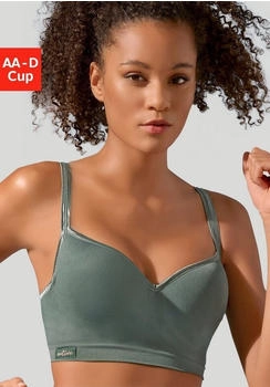 Lascana Sport-Push-up-BH B&uuml;gel khaki