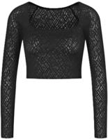 sloggi Longsleeve "ZERO Feel Bliss" nahtlos mit Spitzenoptik, weich, elastisch
