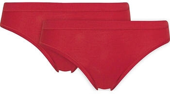 Conta Feinripp Hüftslip 2er-Pack rot