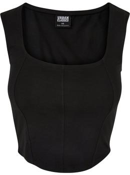Urban Classics TB5992 Damen Corsage Top schwarz Urban Classics TB5992 Damen Corsage Top schwarz