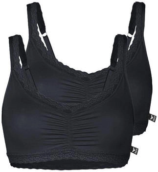 Like it! Bustier 2er Pack Soft BH Olivia schwarz