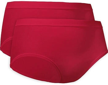 Conta Feinripp Damen-Taillenslip 2er-Pack rot