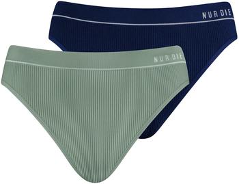 Nur Die Slip 2-Pack Retro marine khaki