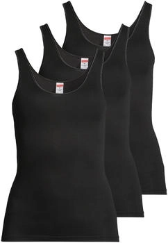 Conta Unterhemd Top 3er Pack Modal schwarz