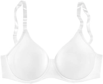 Nuance Damen T-Shirt-BH ohne Schale OCS perlwei&szlig;